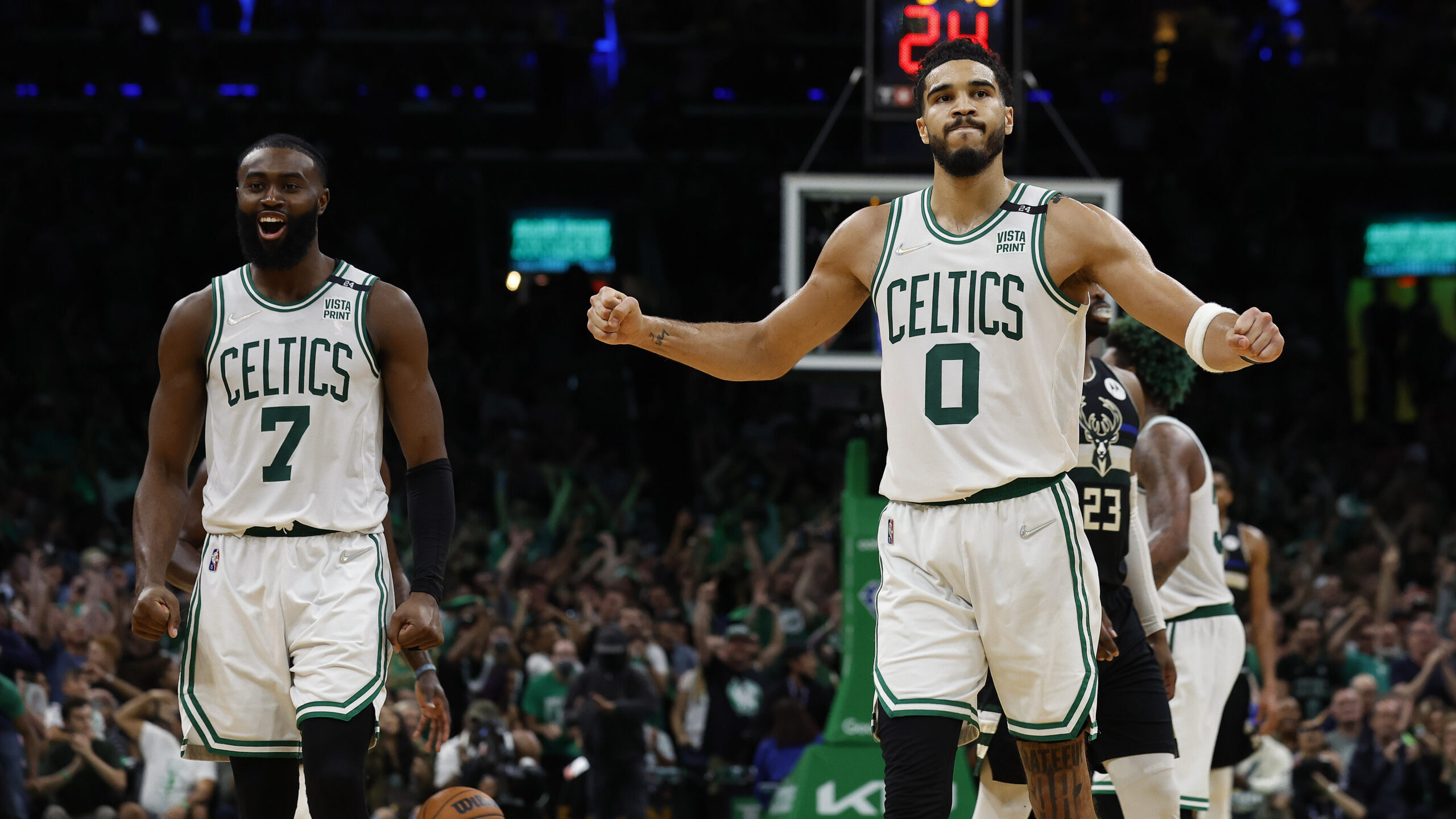 NBA: Playoffs-Milwaukee Bucks at Boston Celtics