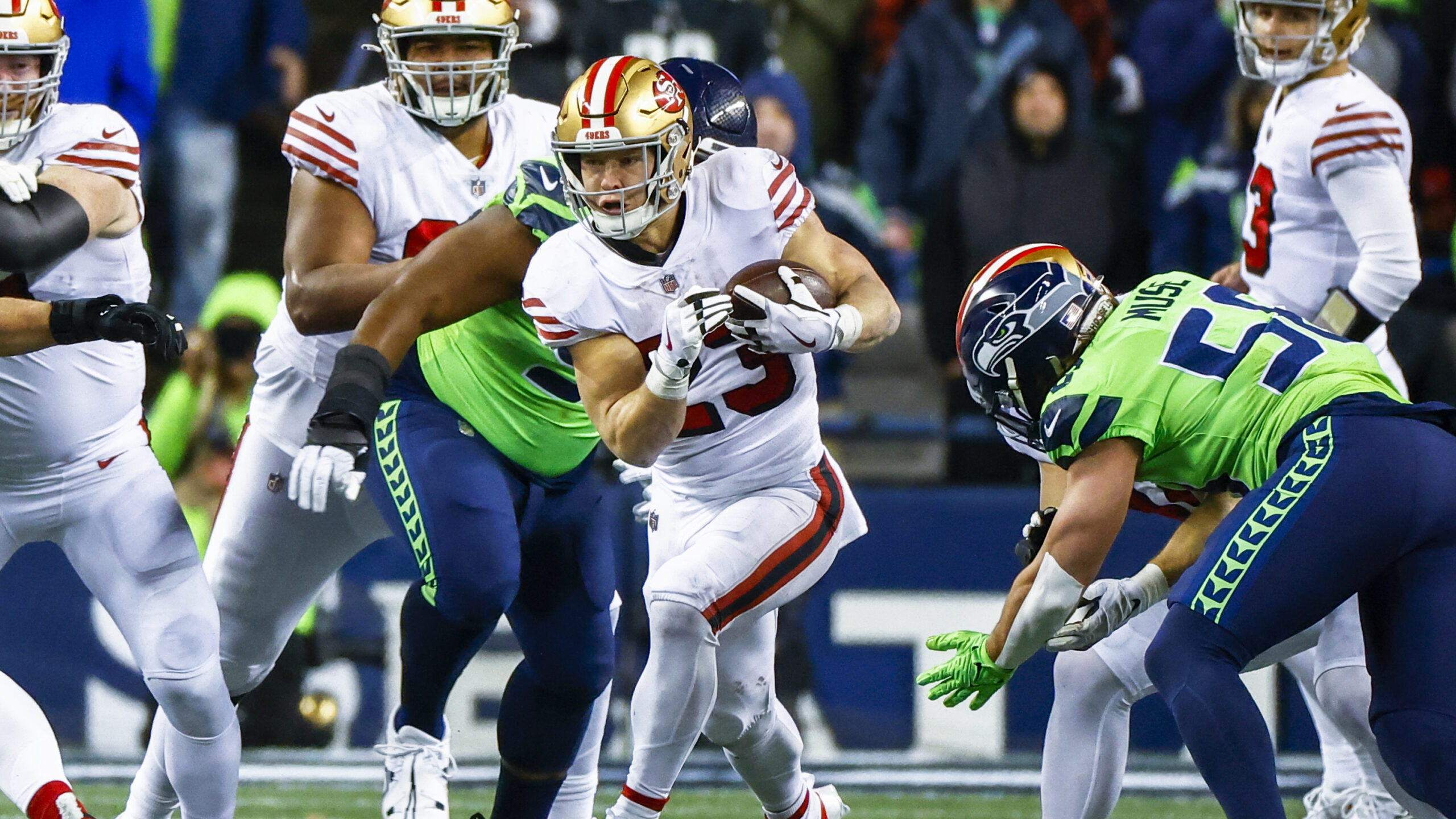 NFL: San Francisco 49ers at Seattle Seahawks