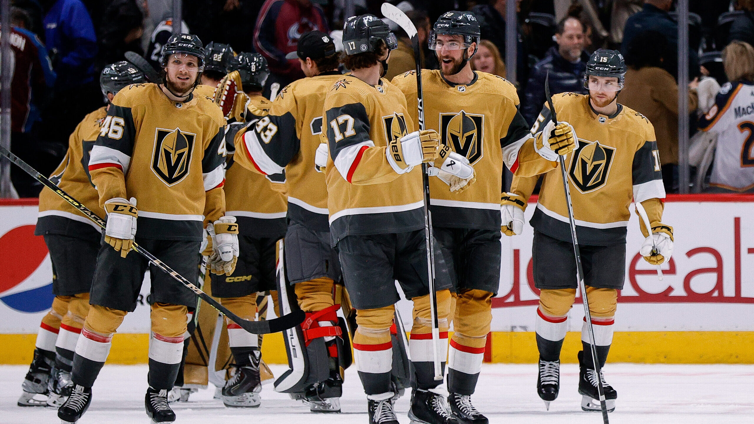 NHL: Vegas Golden Knights at Colorado Avalanche