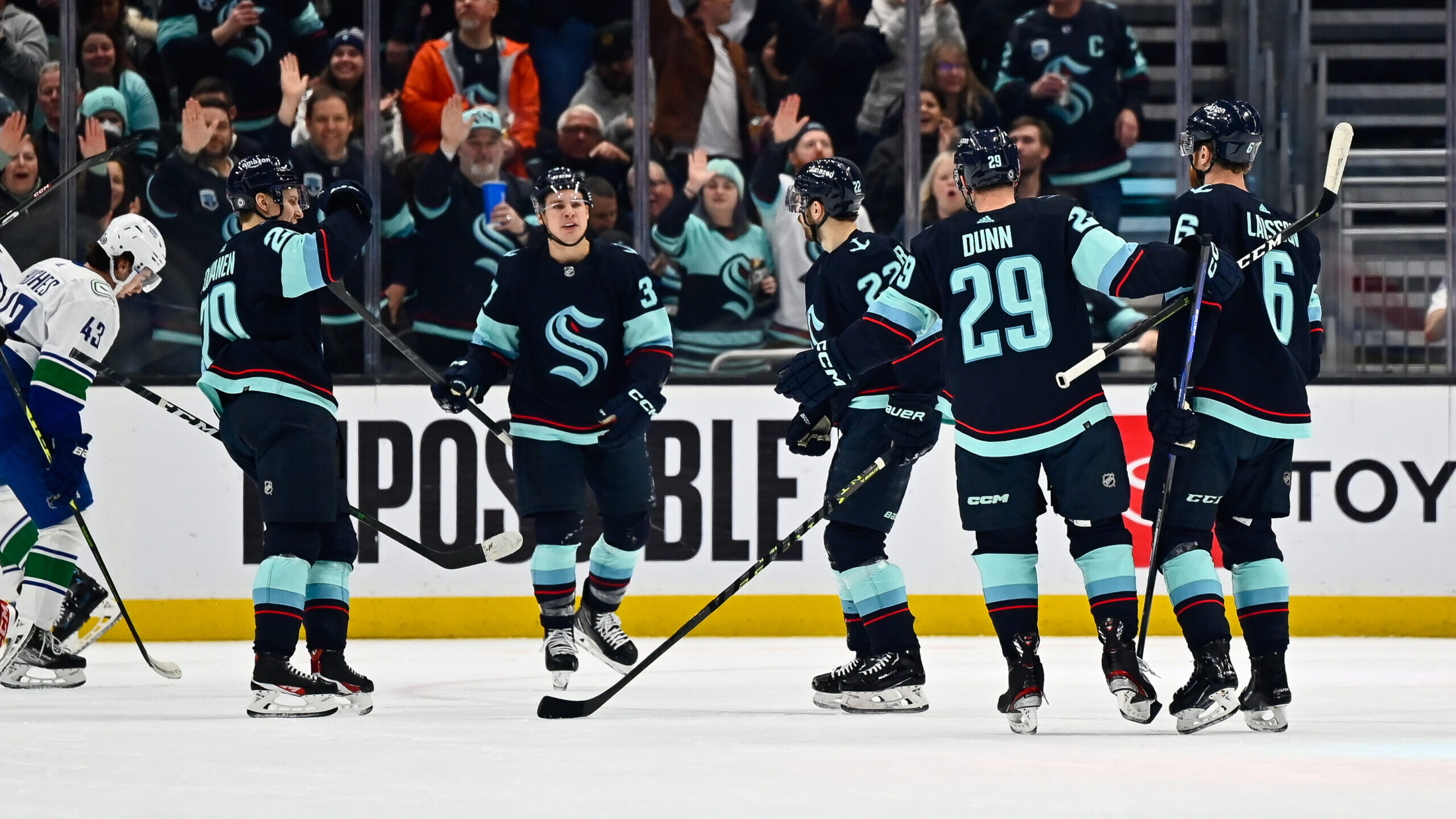 NHL: Vancouver Canucks at Seattle Kraken
