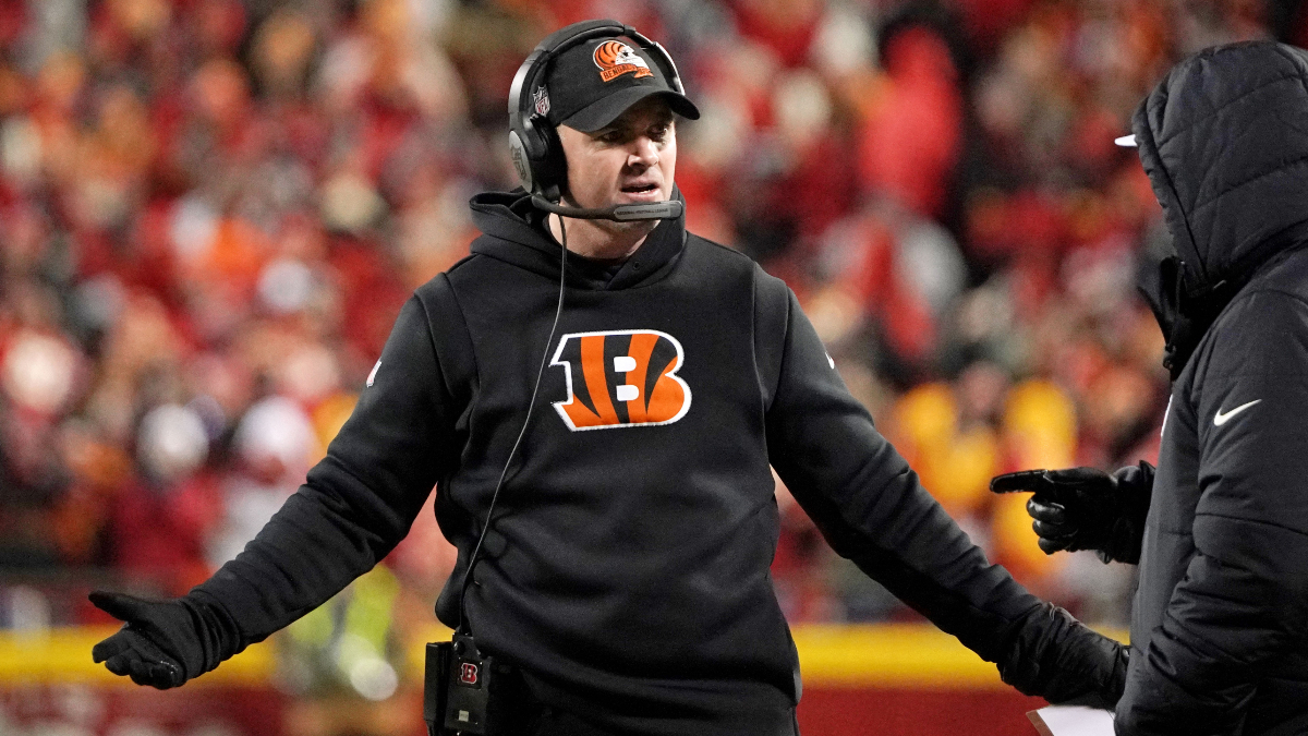 Cincinnati Bengals head coach Zac Taylor
