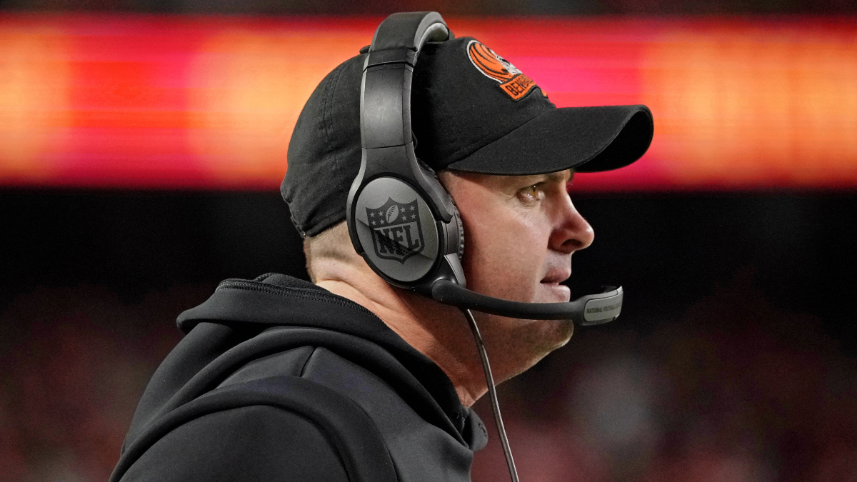 Cincinnati Bengals head coach Zac Taylor
