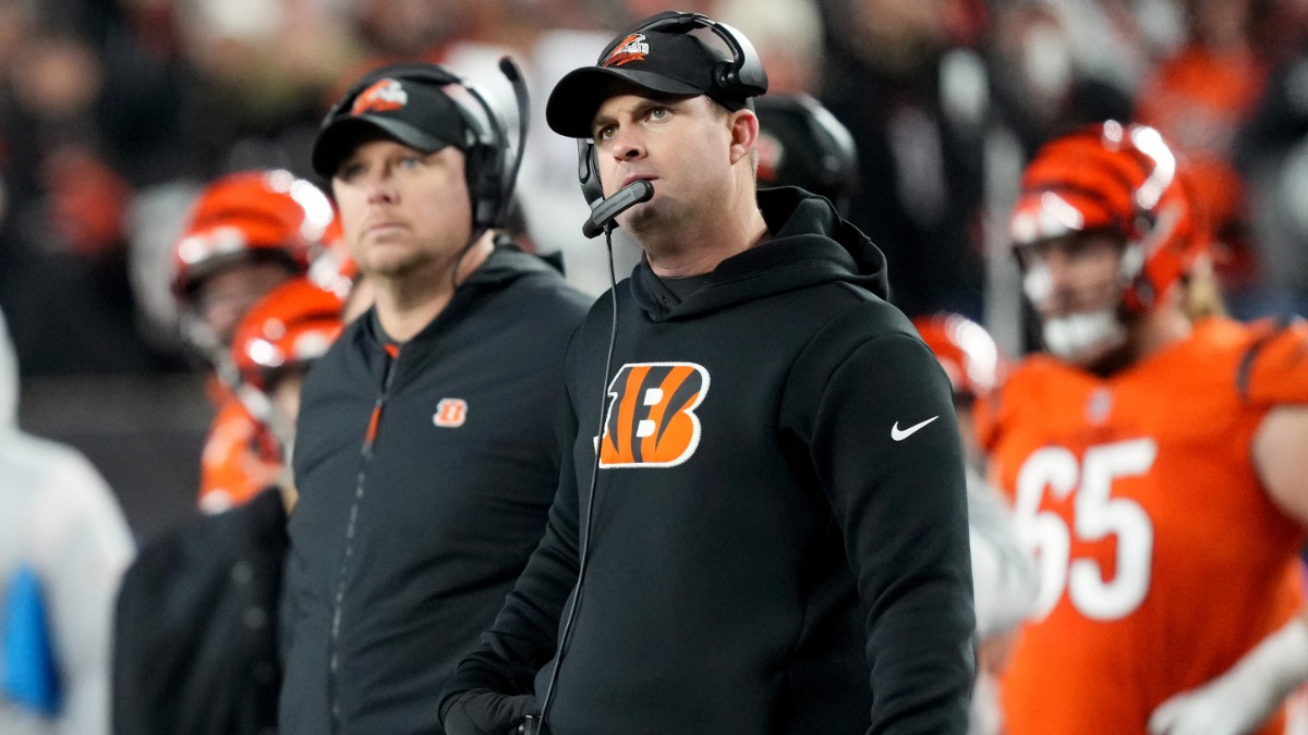 Cincinnati Bengals head coach Zac Taylor