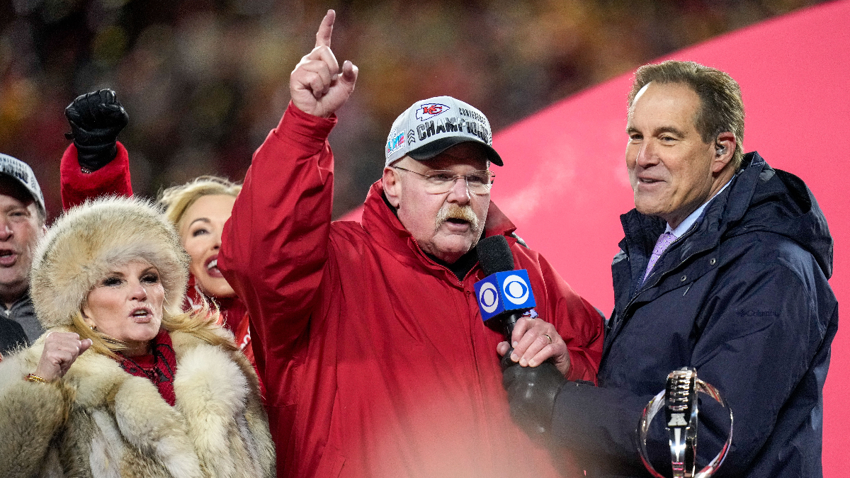 Kansas City Chiefs head coach Andy Reid