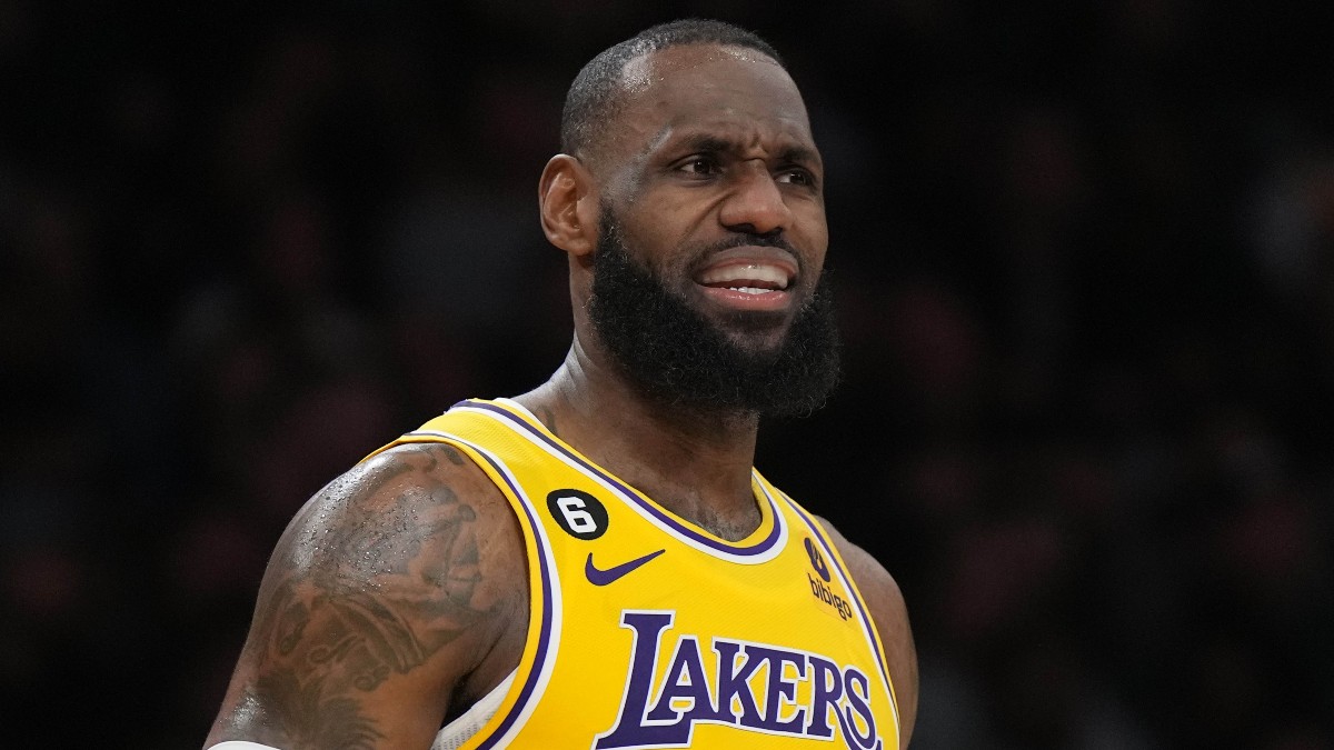 Los Angeles Lakers forward LeBron James