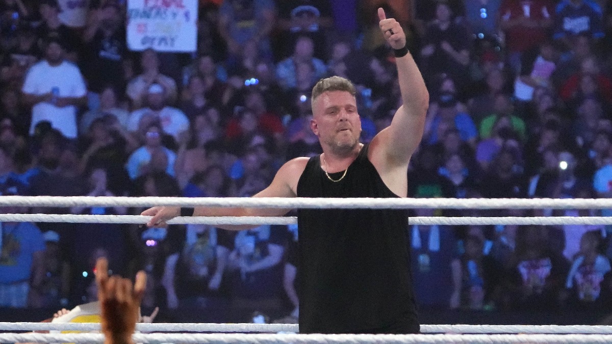 WWE commentator Pat McAfee