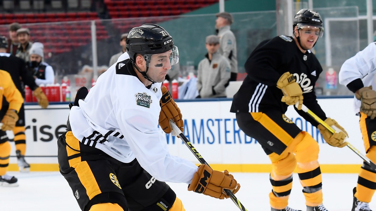 Boston Bruins center Patrice Bergeron