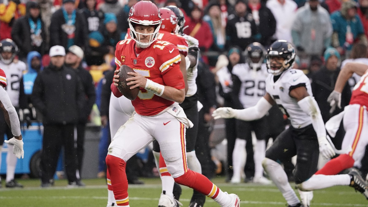 Kansas City Chiefs quarterback Patrick Mahomes
