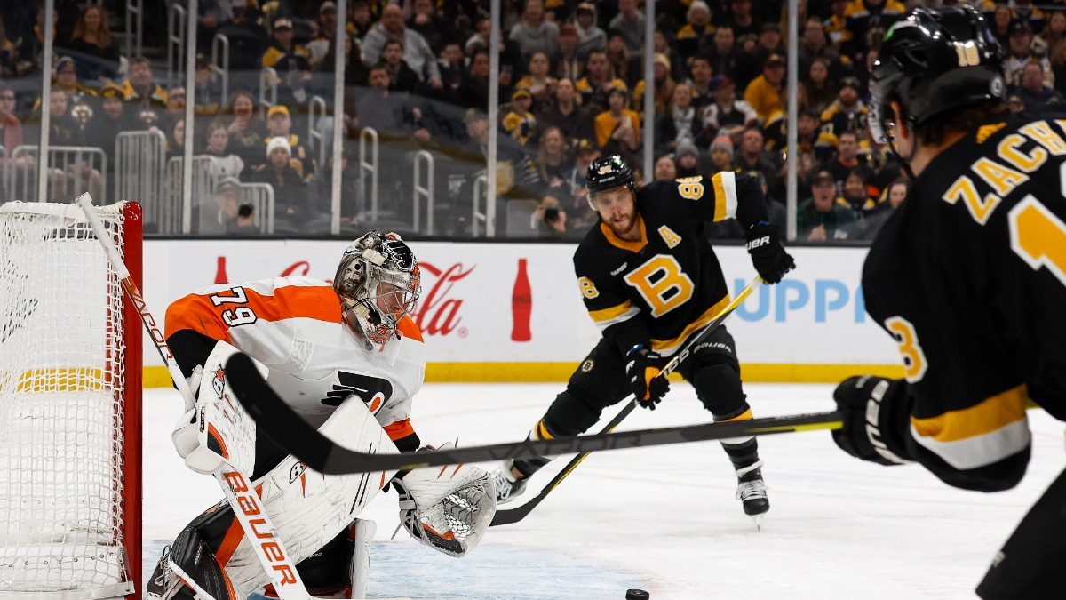 Boston Bruins forward Pavel Zacha