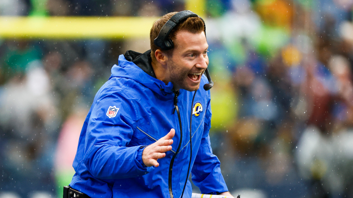 Los Angeles Rams head coach Sean McVay