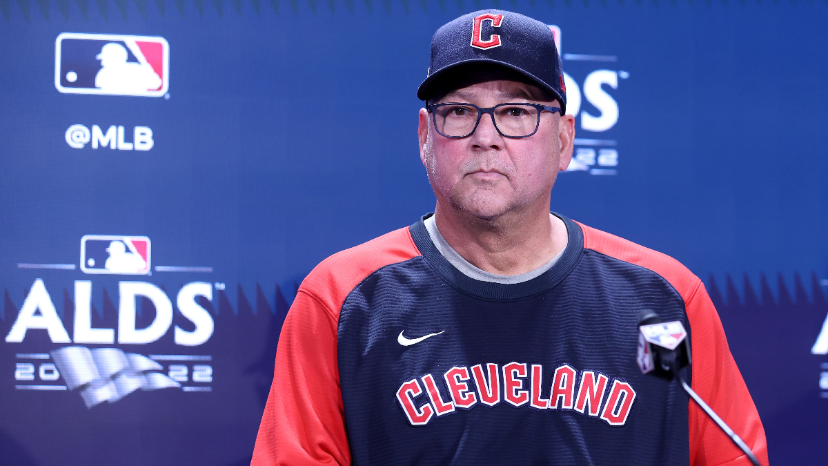Cleveland Guardians manager Terry Francona