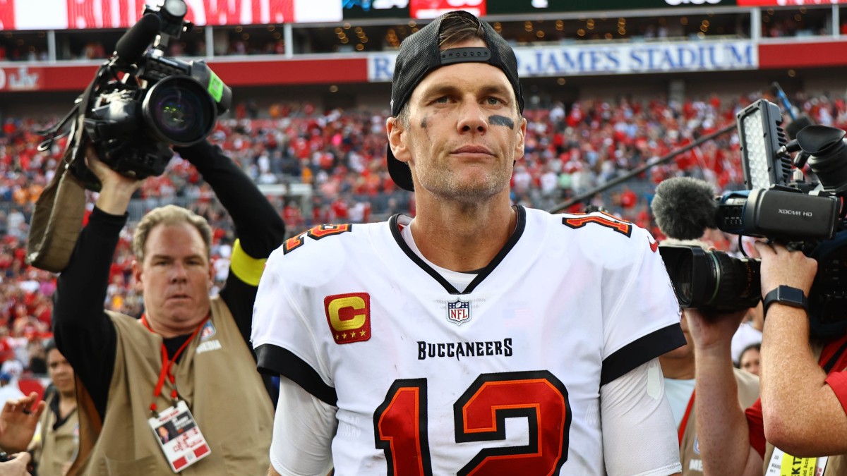 Tampa Bay Buccaneers quarterback Tom Brady