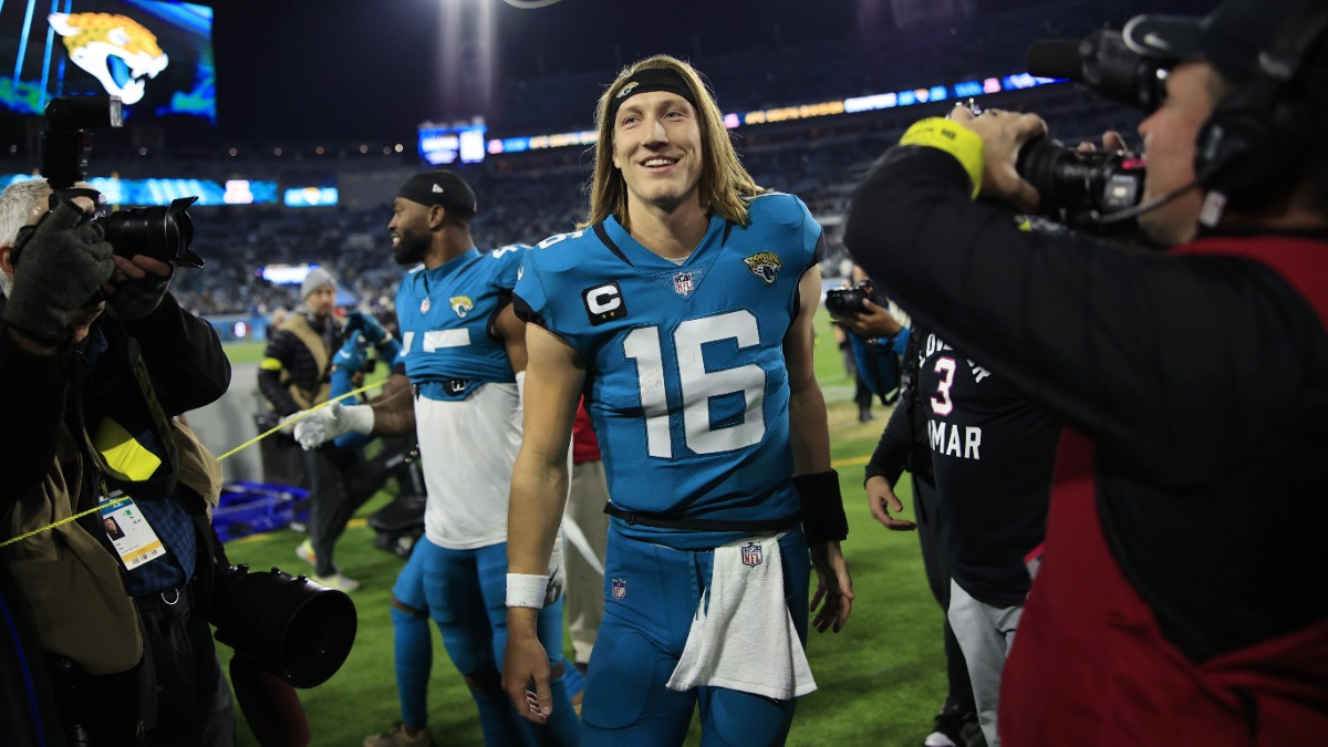 Jacksonville Jaguars quarterback Trevor Lawrence