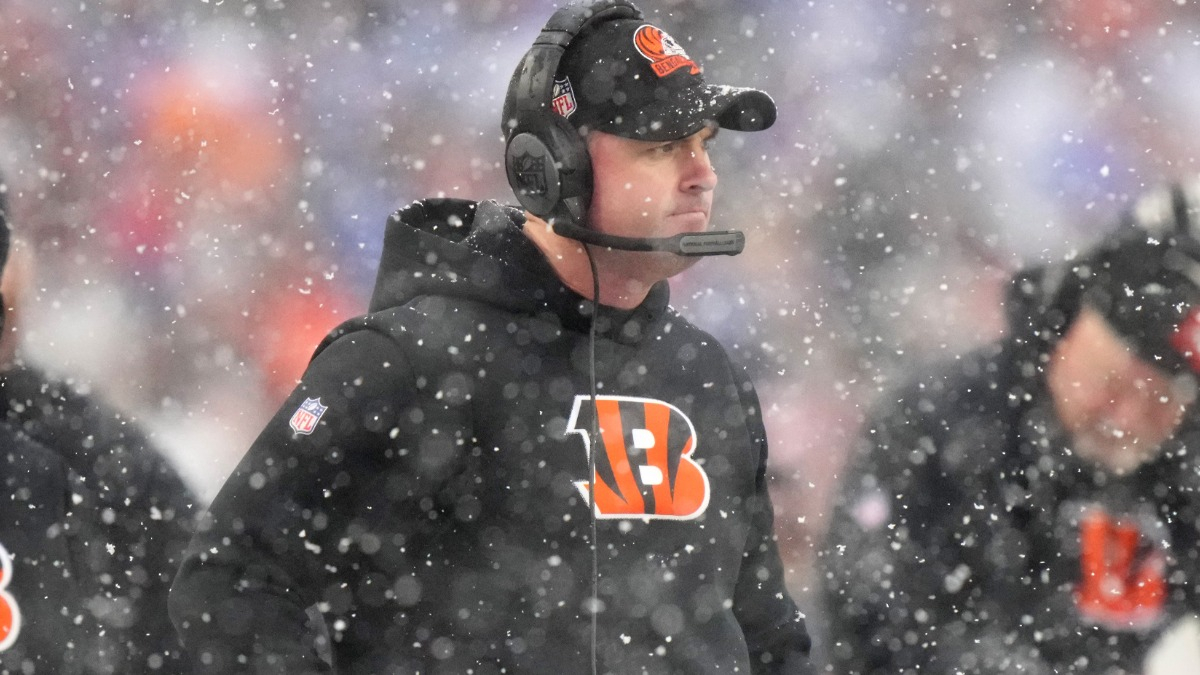 Cincinnati Bengals head coach Zac Taylor