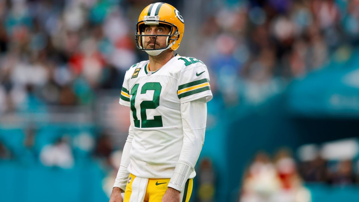 Green Bay Packers quarterback Aaron Rodgers