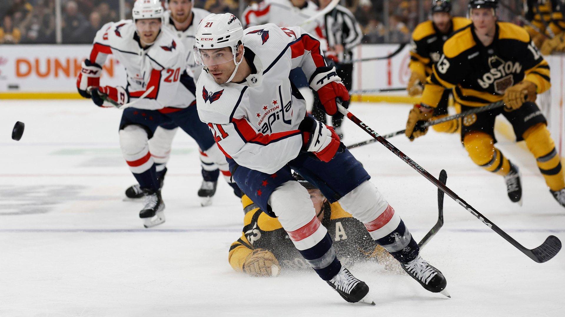 Boston Bruins forward Garnet Hathaway