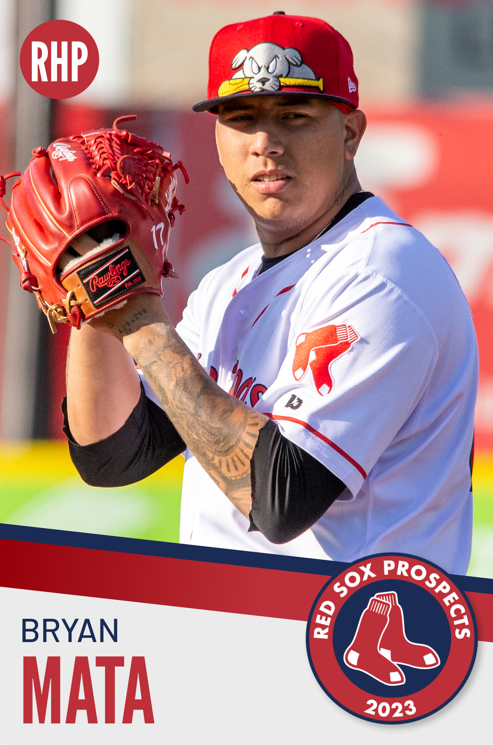 Boston Red Sox prospect Bryan Mata