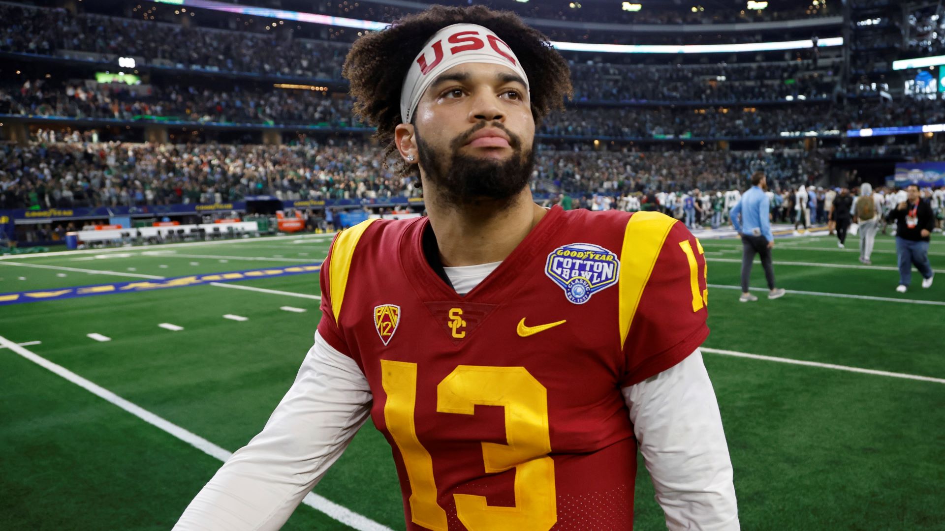 USC Trojans quarterback Caleb Williams