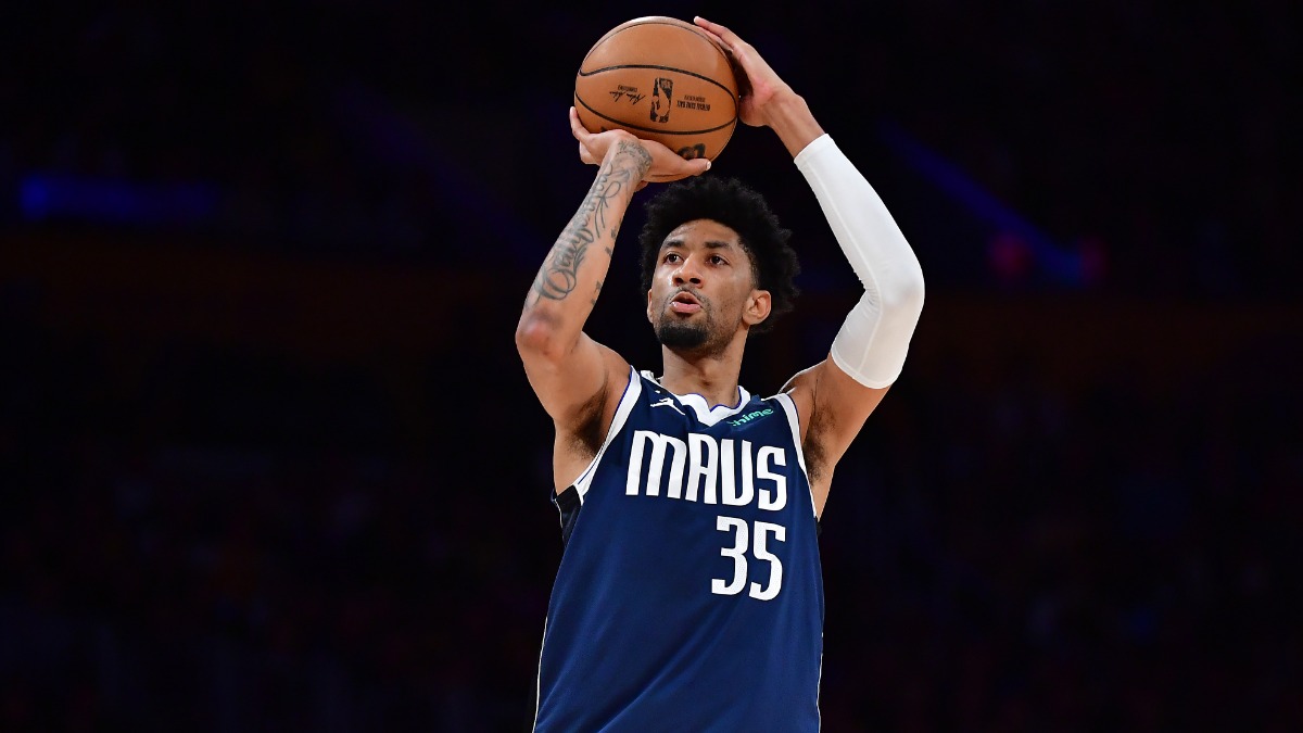 Dallas Mavericks forward Christian Wood