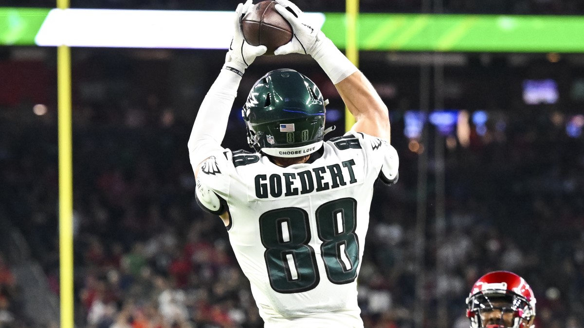 Philadelphia Eagles tight end Dallas Goedert