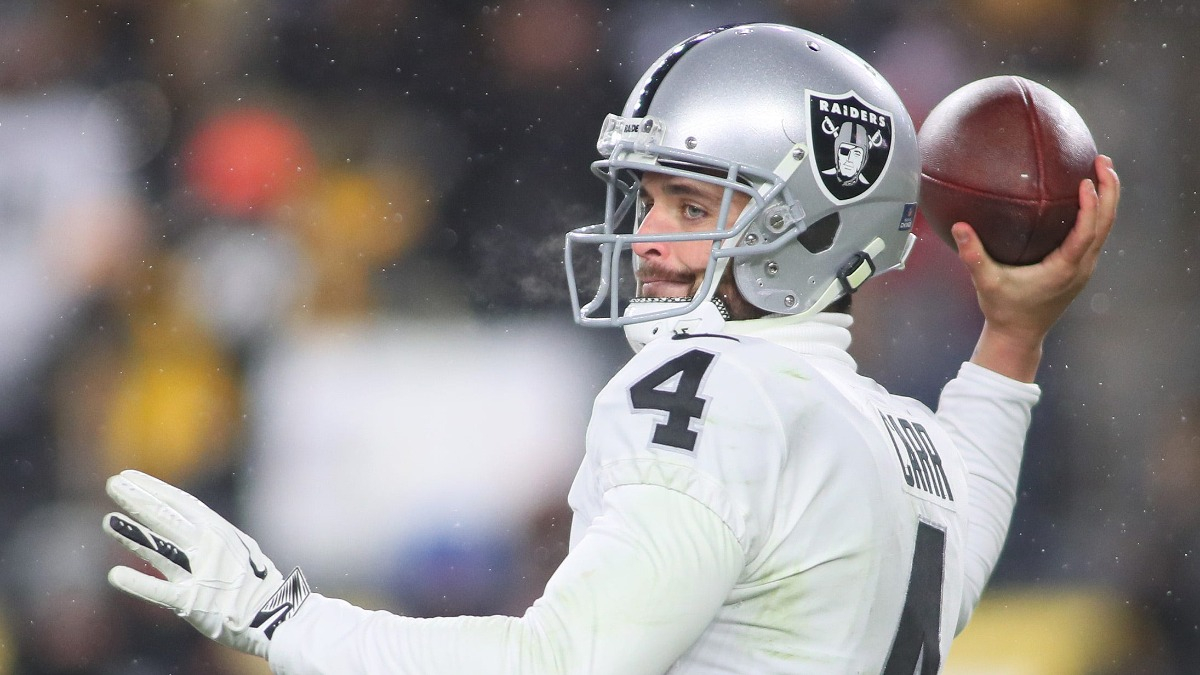 Las Vegas Raiders quarterback Derek Carr