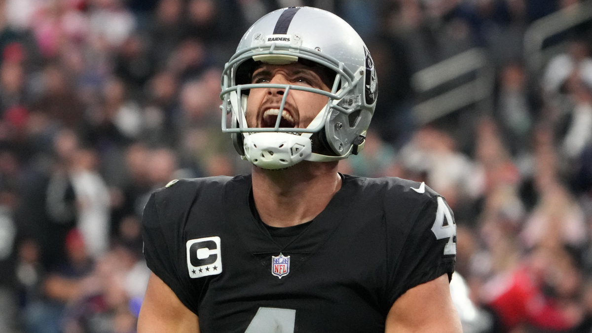 Las Vegas Raiders quarterback Derek Carr