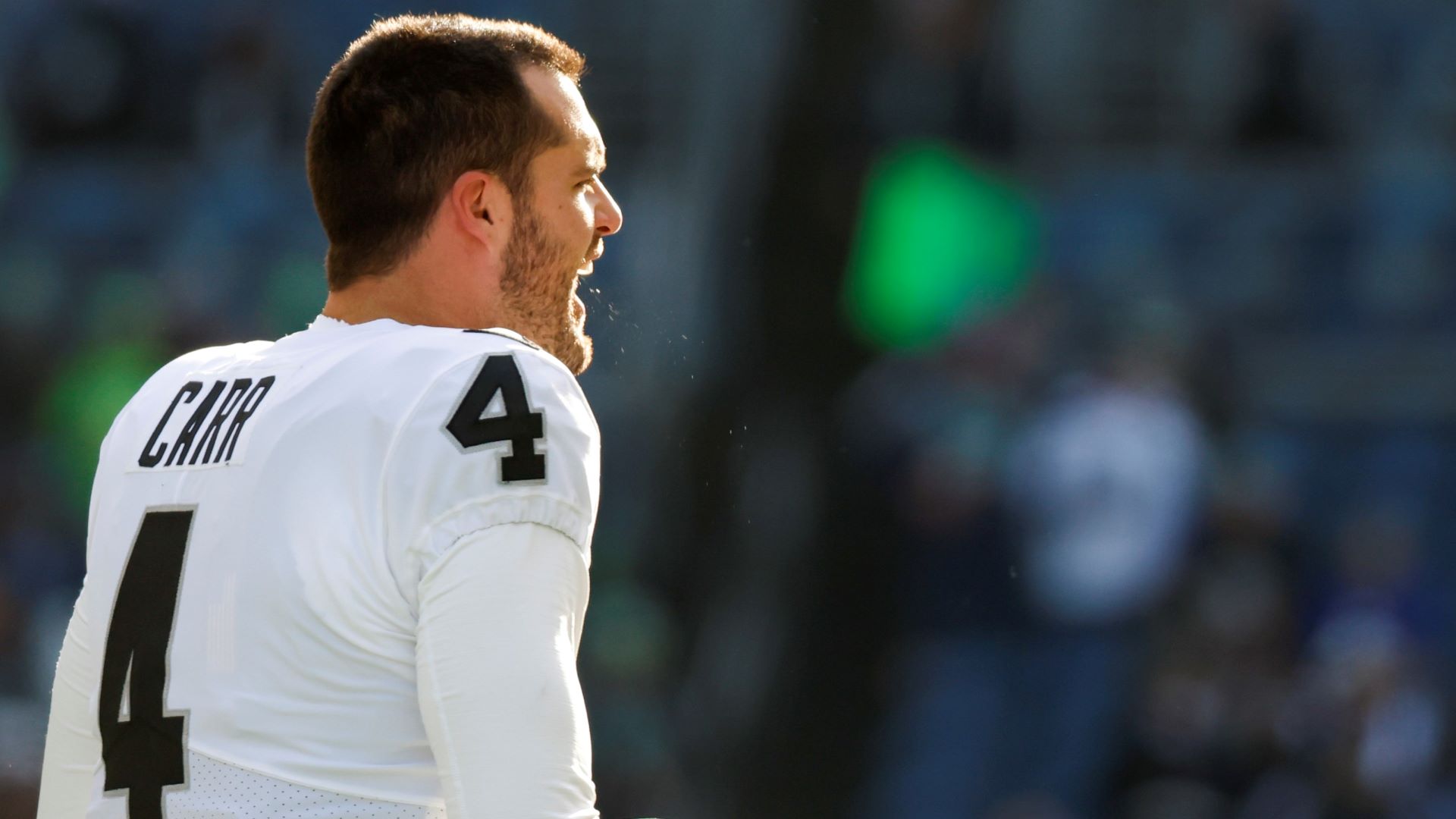 NFL quarterback Derek Carr