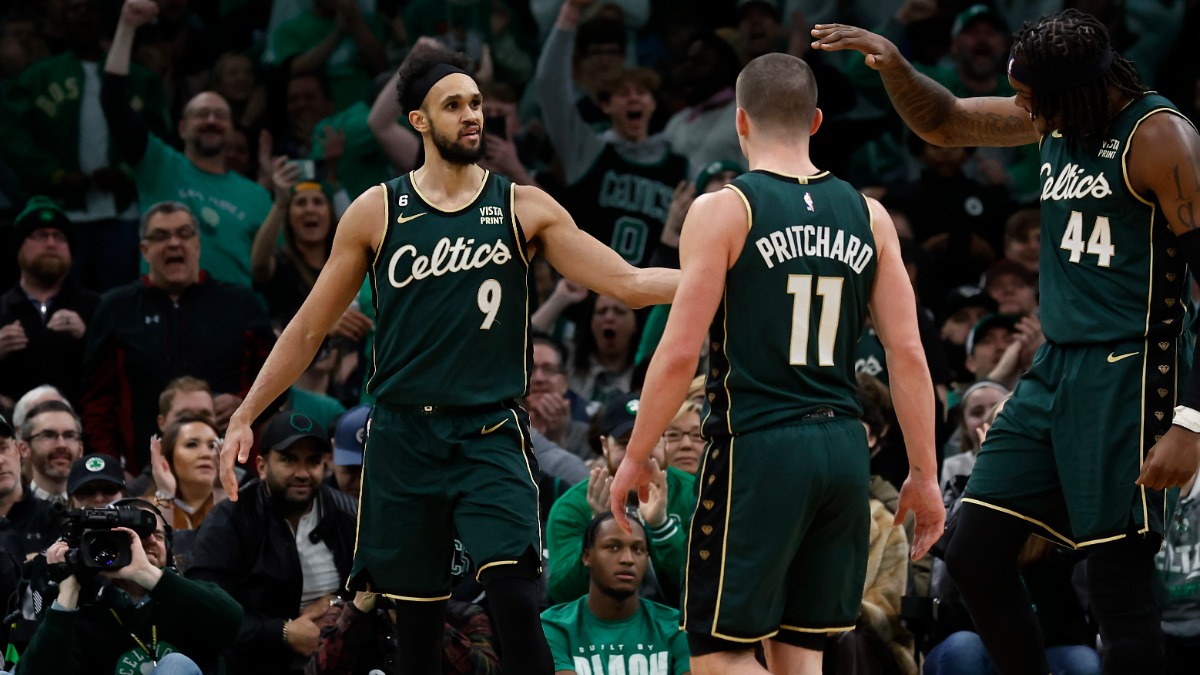 Boston Celtics guard Derrick White