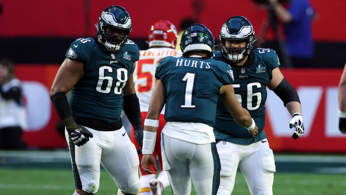Philadelphia Eagles quarterback Jalen Hurts