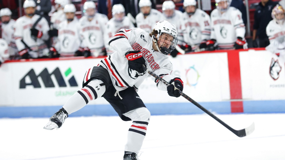 Northeastern forward Gunnarwolfe Fontaine