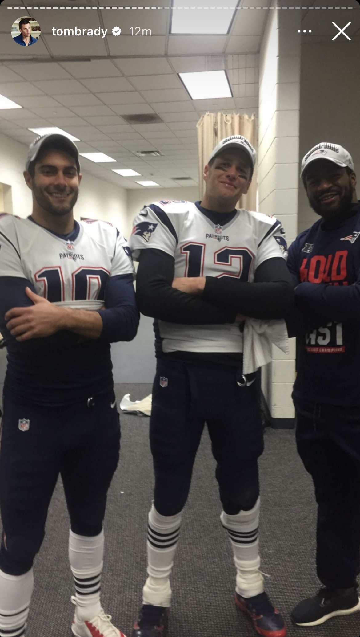 Tom Brady, Jimmy Garoppolo, Jacoby Brissett
