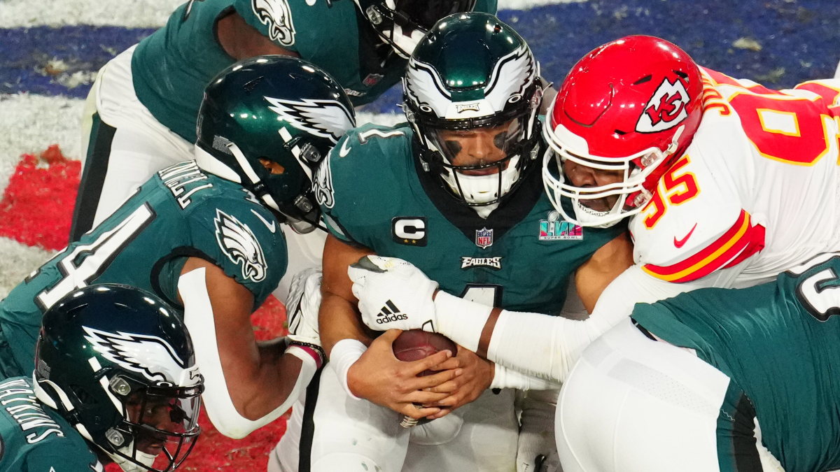 Philadelphia Eagles quarterback Jalen Hurts