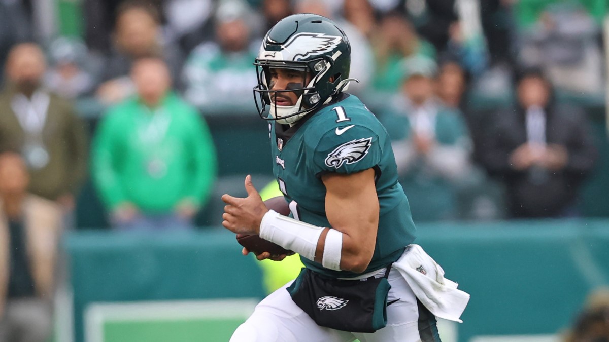 Philadelphia Eagles quarterback Jalen Hurts