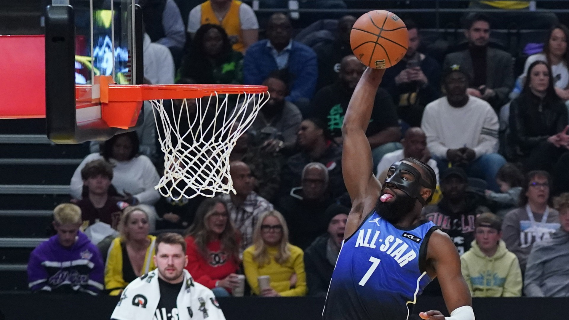 Boston Celtics forward Jaylen Brown