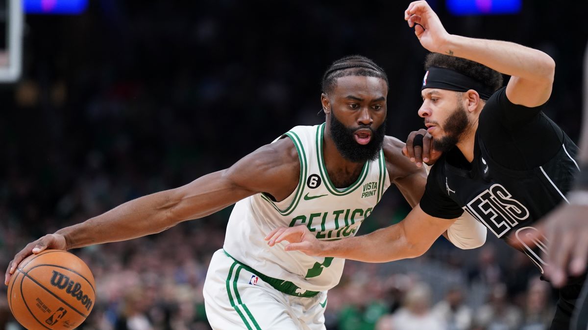 Boston Celtics guard Jaylen Brown