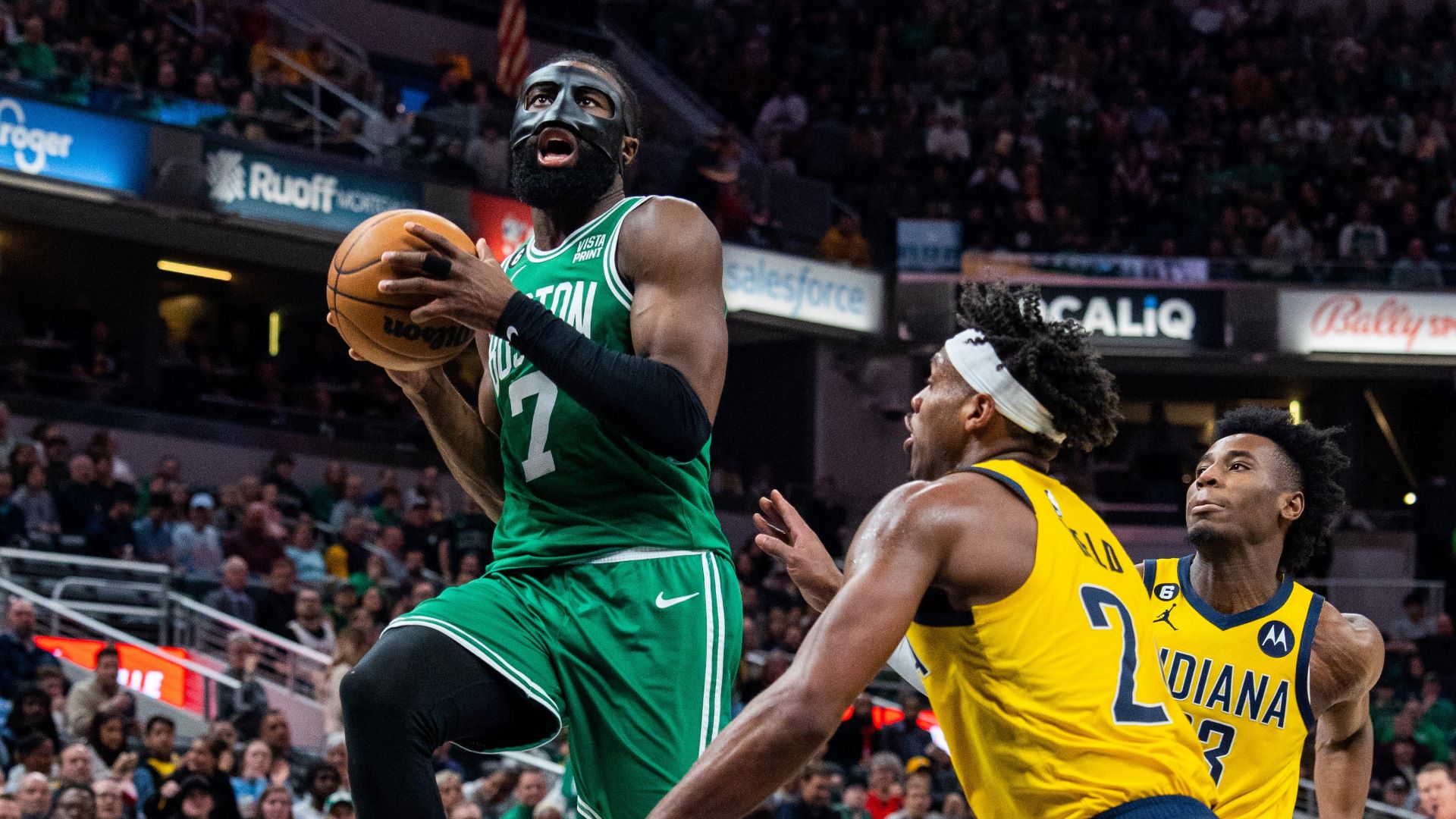 Boston Celtics guard Jaylen Brown
