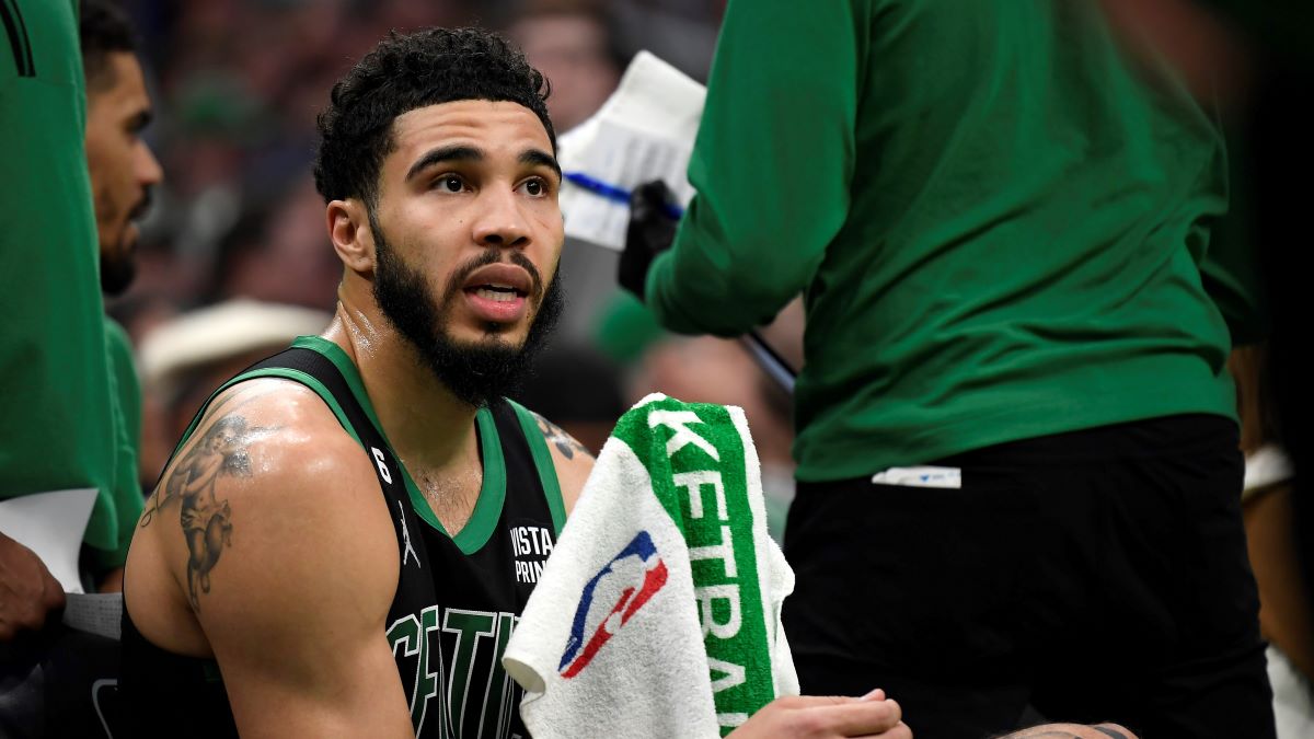Boston Celtics forward Jayson Tatum
