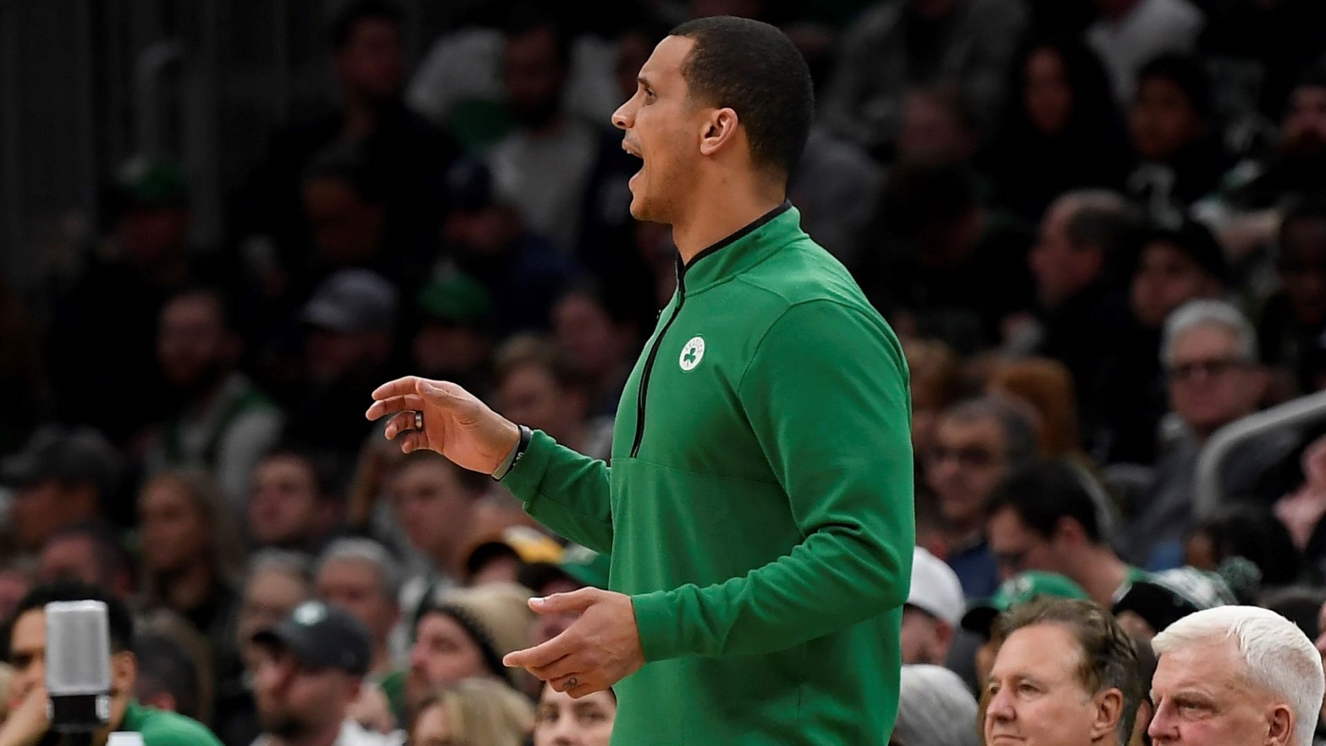 Boston Celtics head coach Joe Mazzulla