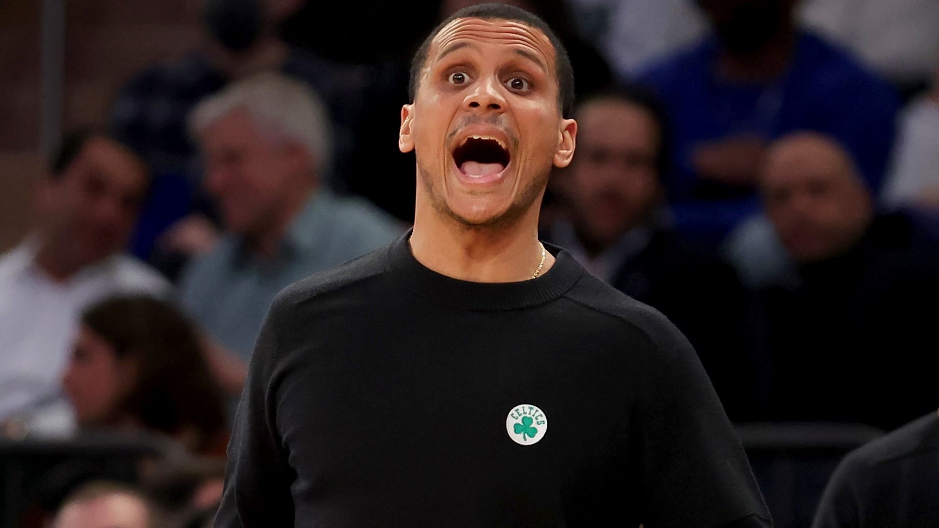 Boston Celtics head coach Joe Mazzulla