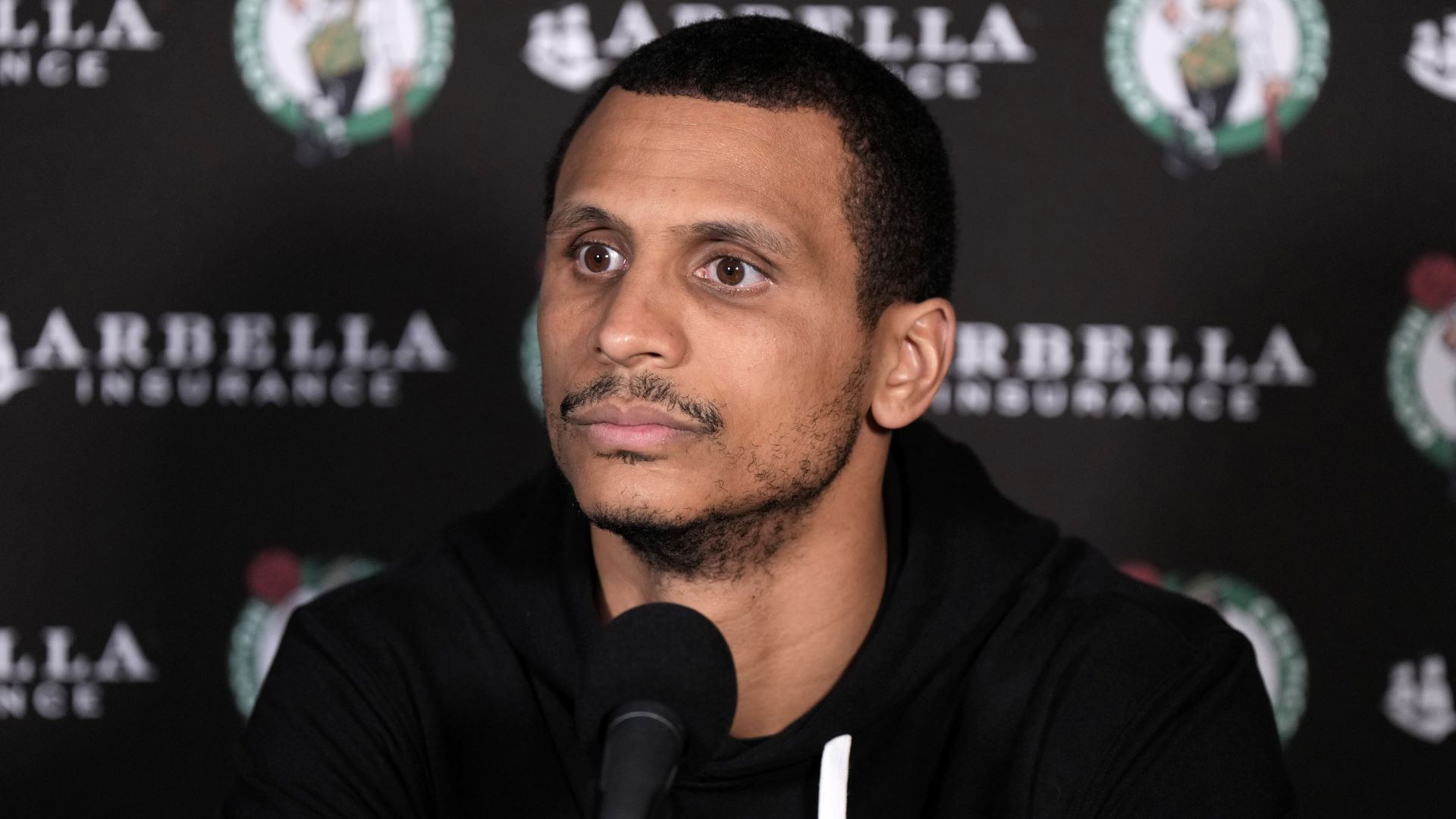 Boston Celtics interim head coach Joe Mazzulla