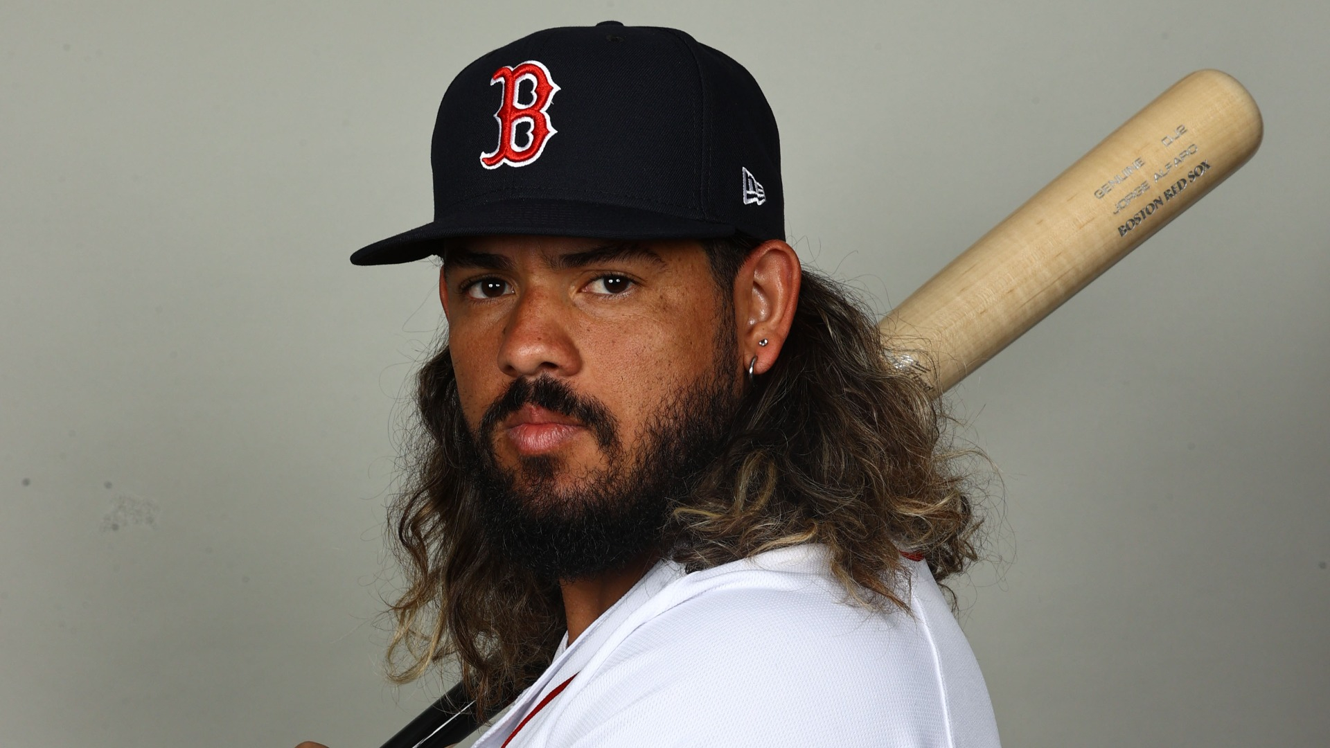 Boston Red Sox catcher Jorge Alfaro