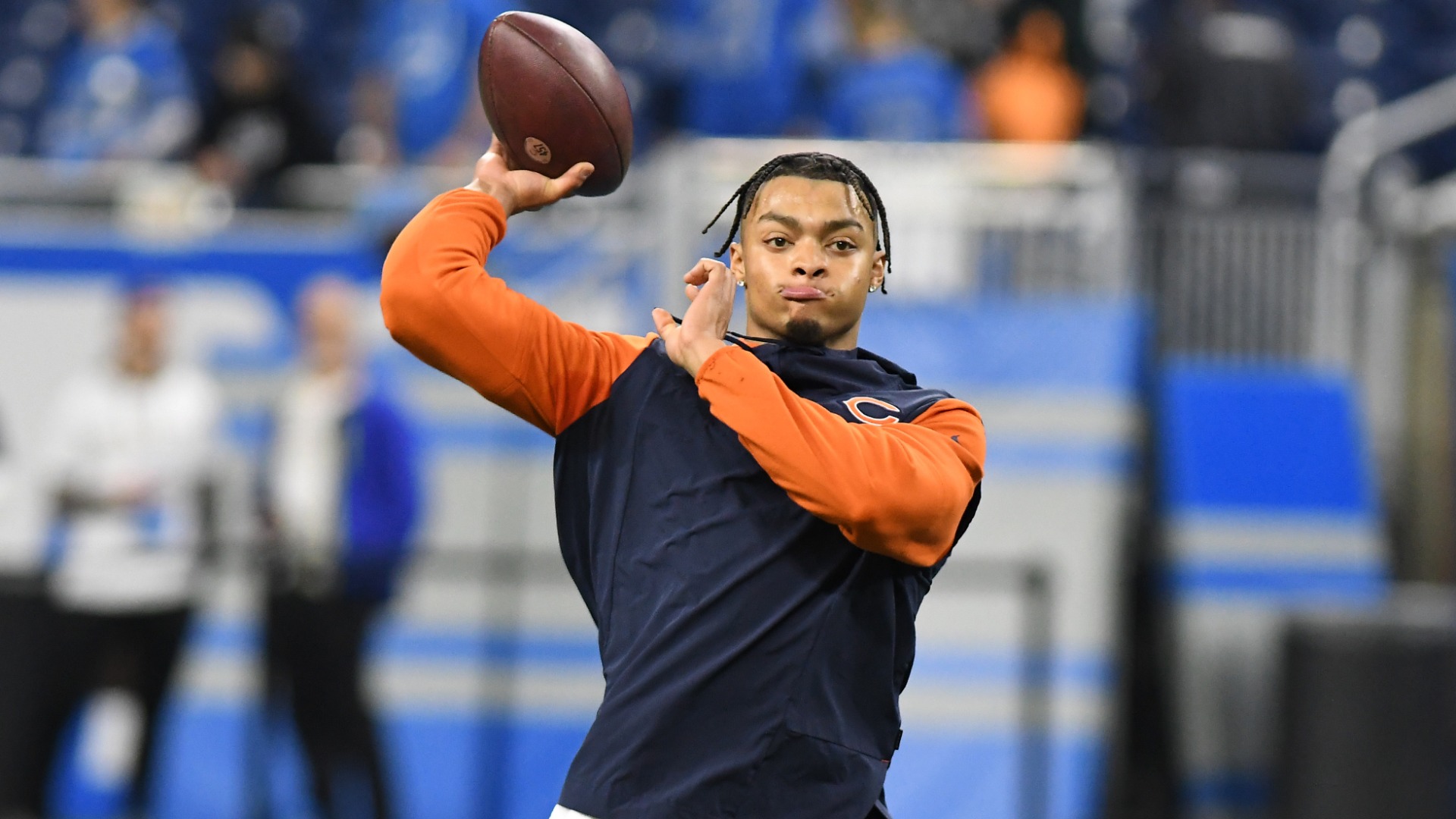 Chicago Bears quarterback Justin Fields