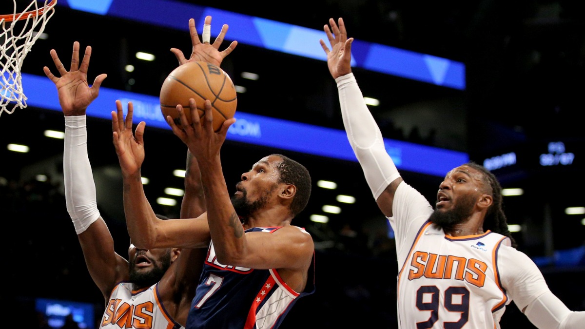 Former Brooklyn Nets forward Kevin Durant