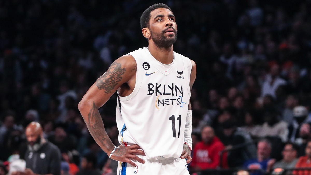 Brooklyn Nets guard Kyrie Irving