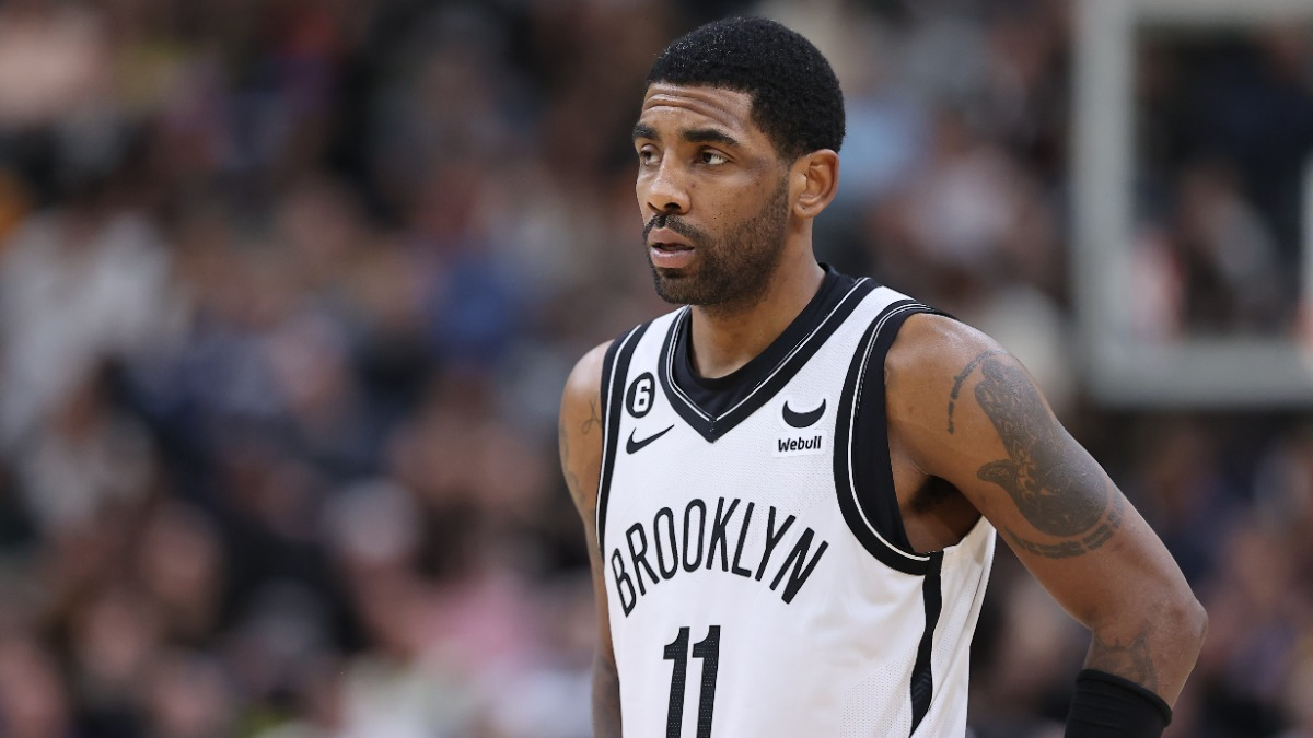 Brooklyn Nets guard Kyrie Irving