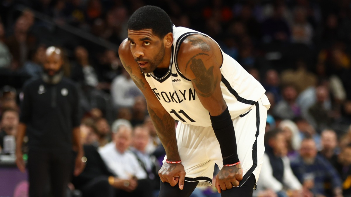 Brooklyn Nets guard Kyrie Irving