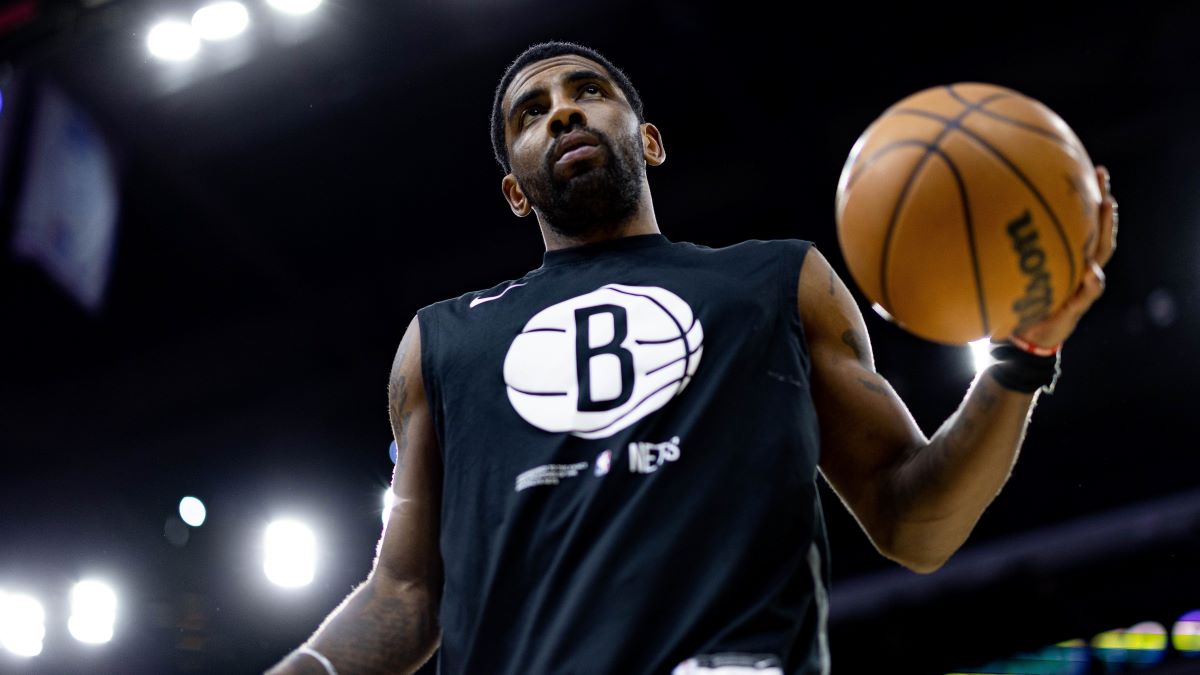 Brooklyn Nets guard Kyrie Irving