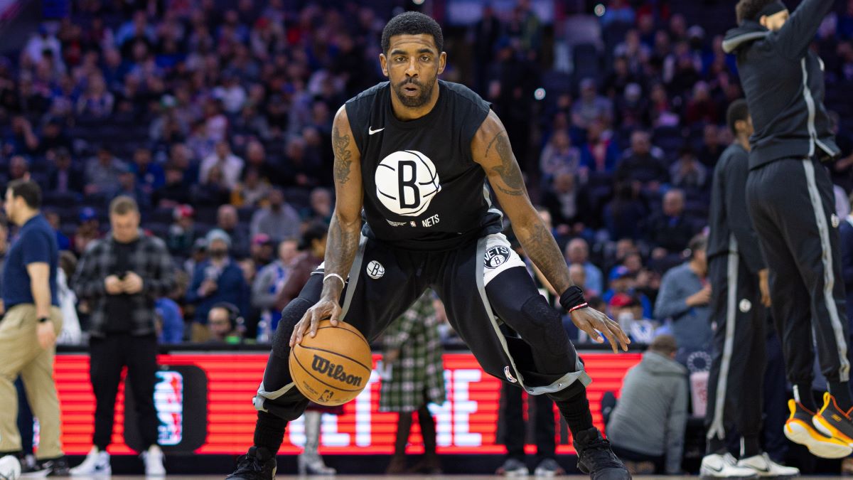 Dallas Mavericks guard Kyrie Irving