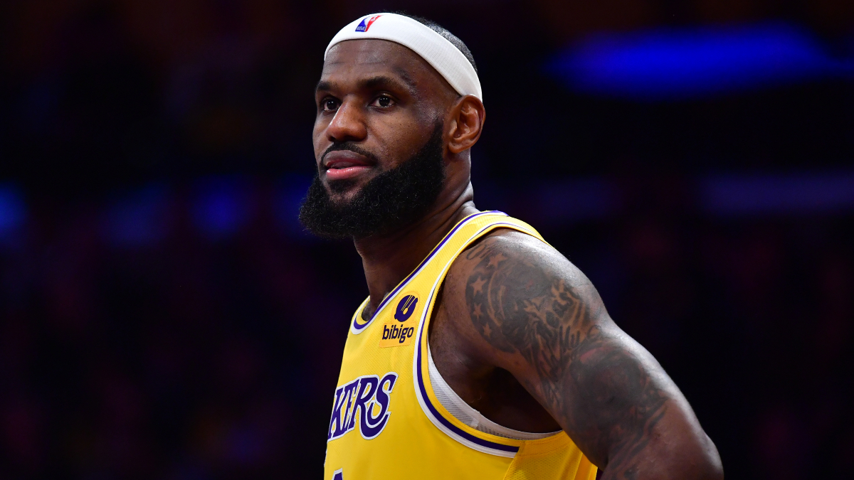 Los Angeles Lakers forward LeBron James