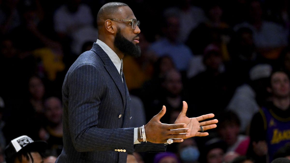 Los Angeles Lakers forward LeBron James